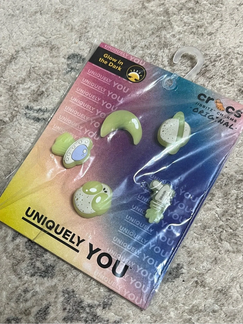 Glow in the Dark Space Jibbitz for Crocs
